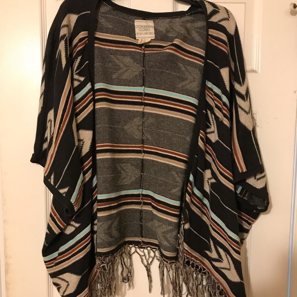 L Billabong Poncho